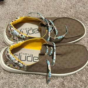 Hey Dudes Women’s Wendy Funk Army Dot Casual